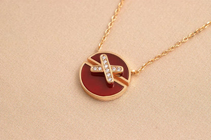 ¡®Lume Jewelry¡¯JEUX DE ROSE GOLD DIAMOND NECKLACE
