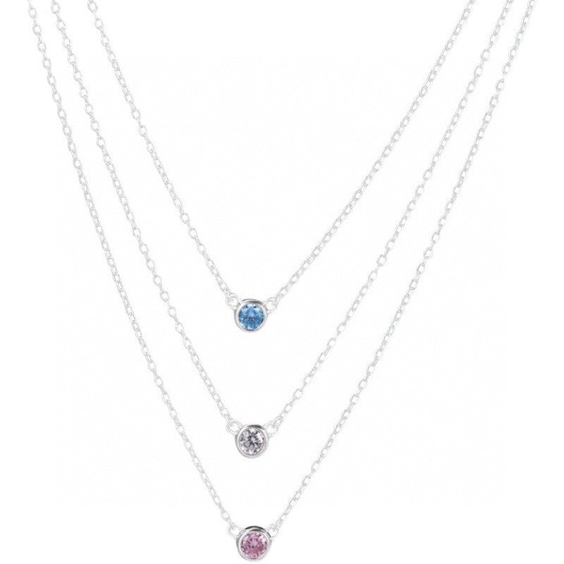 [Lume Jewelry]ELSA PERETTI SERIES SINGLE DIAMOND SIMPLE NECKLACE