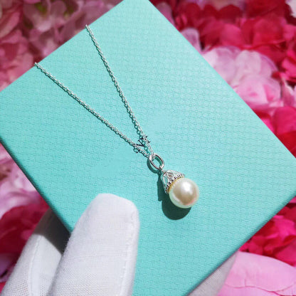 [Lume Jewelry]PEARL PENDANT GATSBY ZIEGFELD PEARL SILVER NECKLACE
