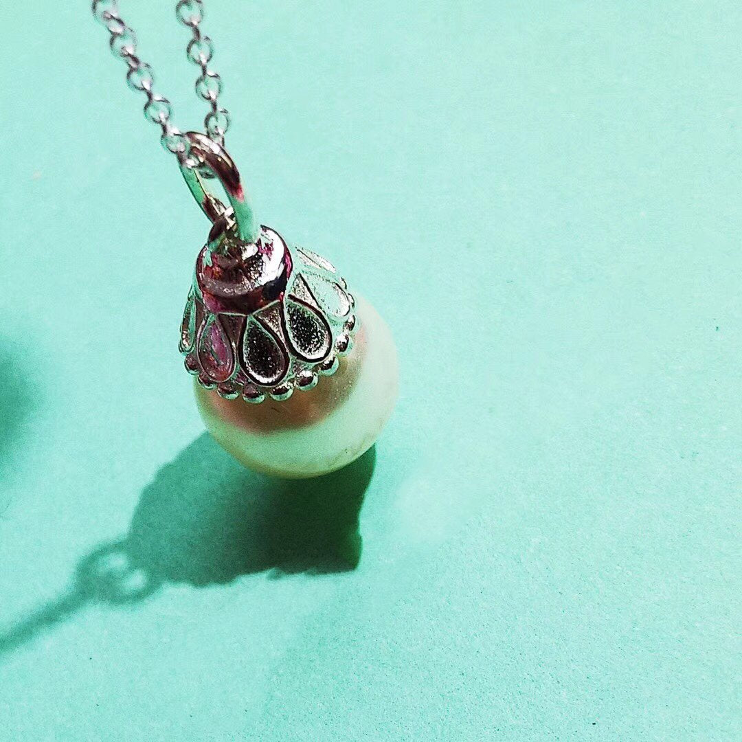 [Lume Jewelry]PEARL PENDANT GATSBY ZIEGFELD PEARL SILVER NECKLACE