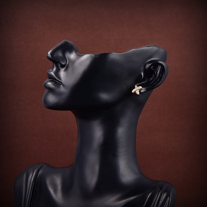¡®Lume Jewelry¡¯JEUX DE GOLD DIAMOND EARRINGS