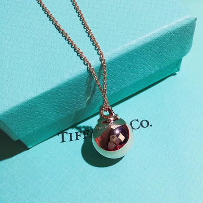 [Lume Jewelry]HARDWEAR PENDENTIF BALL ROSE NECKLACE
