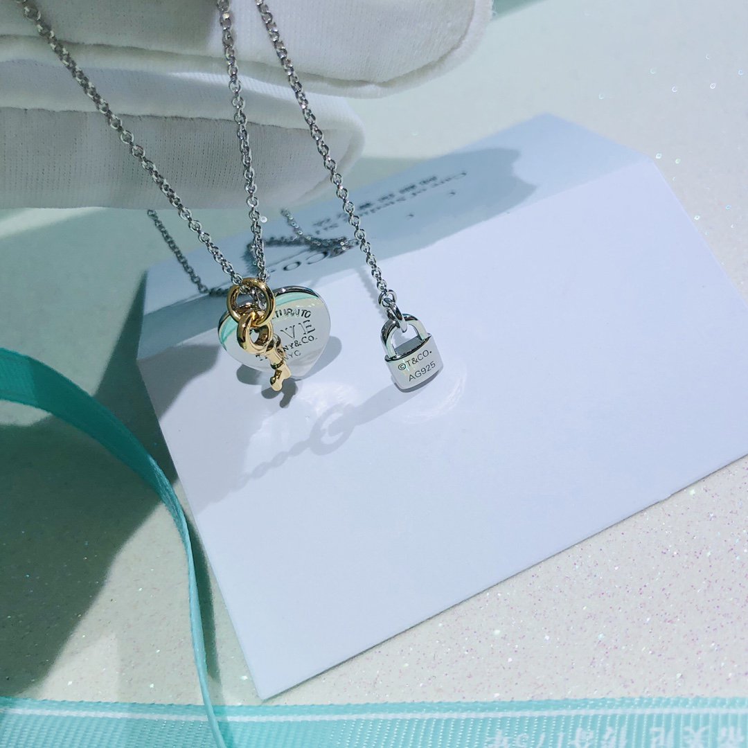 [Lume Jewelry]LOVE HEART TAG KEY NECKLACE