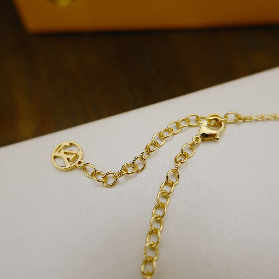 ¡®Lume Jewelry¡¯BLOOMING SUPPLE NECKLACE BRASS