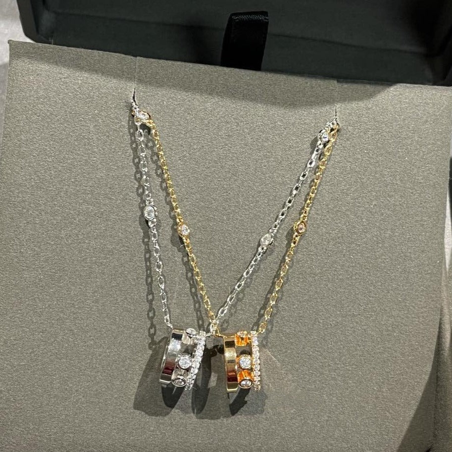 [Lume Jewelry]CHAIN MOVE ROMANE PEDAND NECKLACE