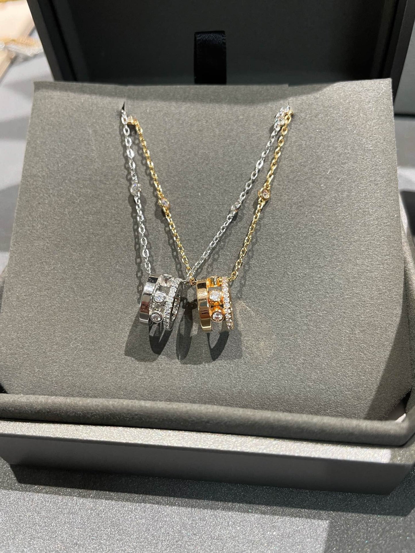 [Lume Jewelry]CHAIN MOVE ROMANE PEDAND NECKLACE