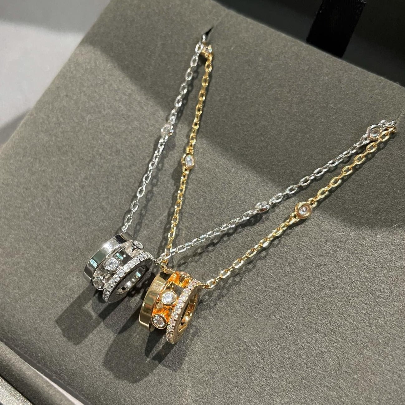 [Lume Jewelry]CHAIN MOVE ROMANE PEDAND NECKLACE