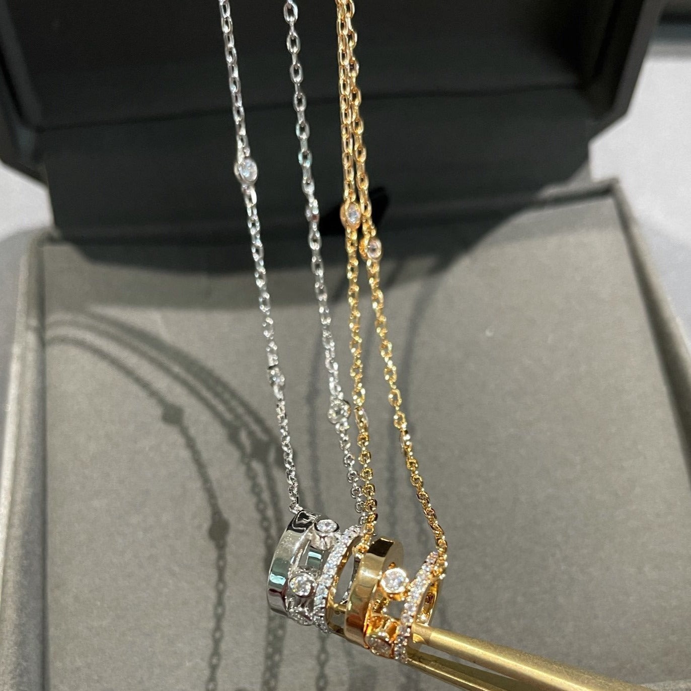 [Lume Jewelry]CHAIN MOVE ROMANE PEDAND NECKLACE