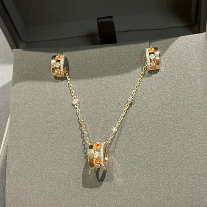 [Lume Jewelry]CHAIN MOVE ROMANE PEDAND NECKLACE