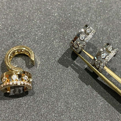[Lume Jewelry]MOVE ROMANE EARRINGS DIAMOND