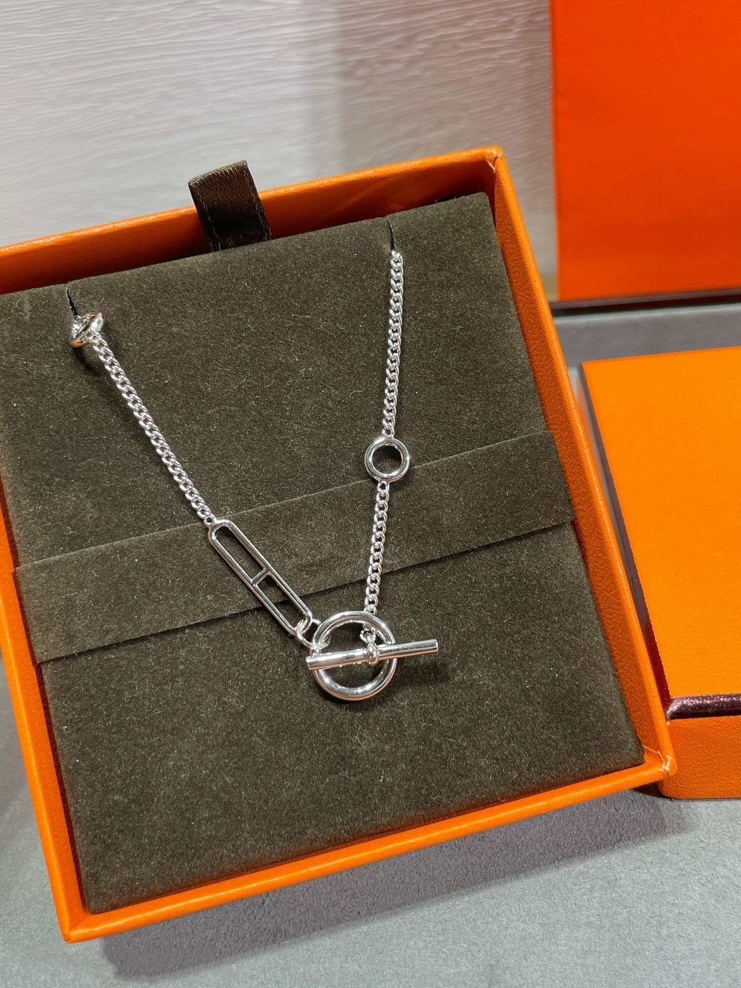 ¡®Lume Jewelry¡¯HM STERLING CHAINE D'ANCRE HEART