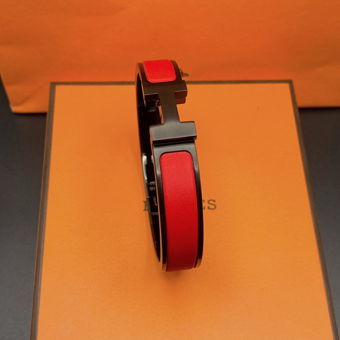 ¡®Lume Jewelry¡¯CLIC HM SO BLACK RED BRACELET