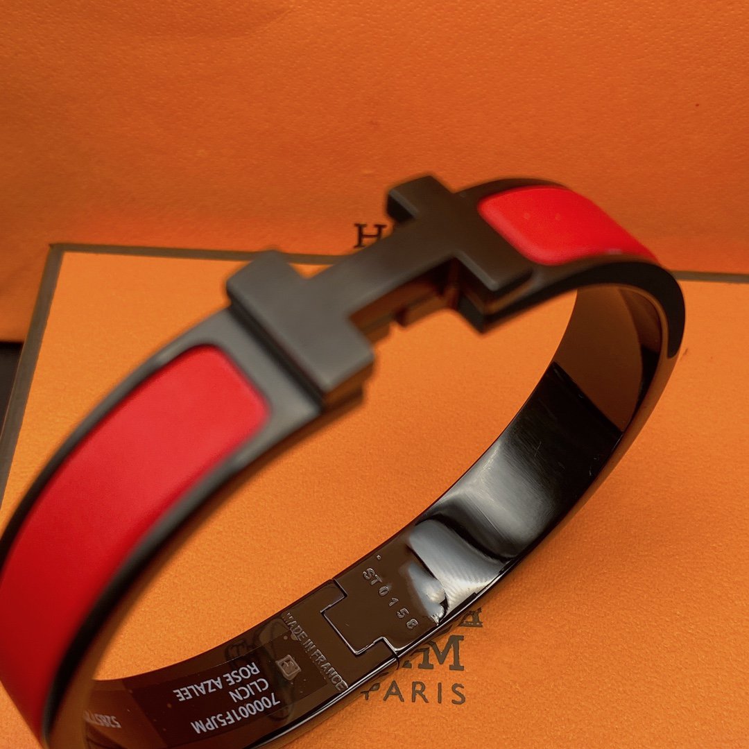 ¡®Lume Jewelry¡¯CLIC HM SO BLACK RED BRACELET
