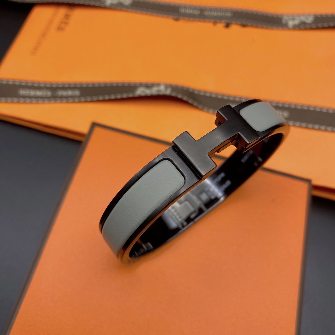 ¡®Lume Jewelry¡¯CLIC HM SO BLACK GREY BRACELET