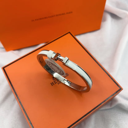 ¡®Lume Jewelry¡¯CLASSIC HM CLIC WHITE 8MM ENAMEL BRACELET