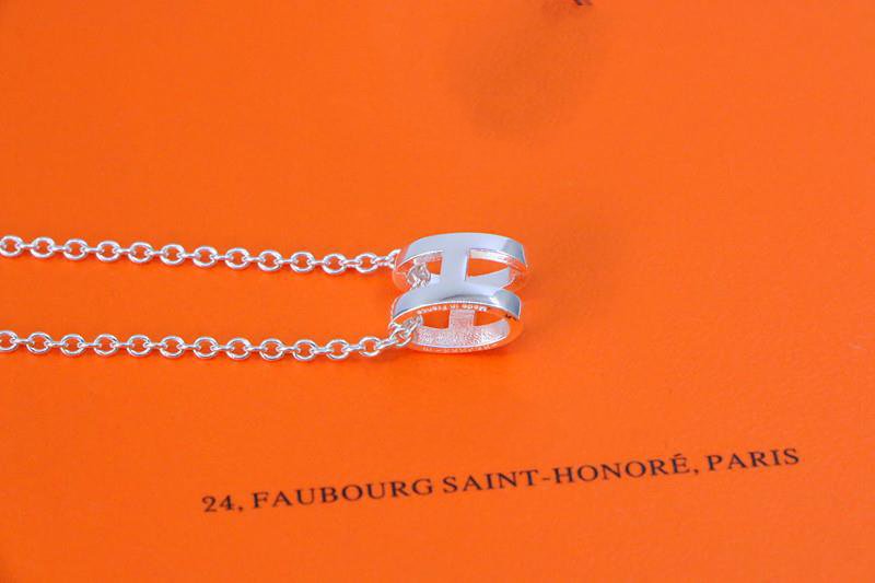 ¡®Lume Jewelry¡¯HM NECKLACE H LETTER OVAL SERIES