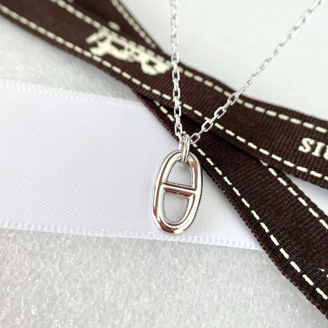 ¡®Lume Jewelry¡¯HM PIG NOSE NECKLACE