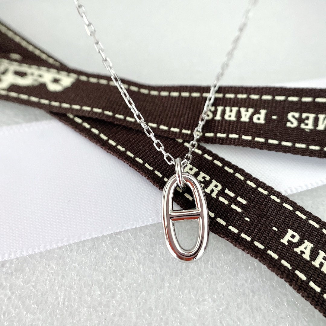 ¡®Lume Jewelry¡¯HM PIG NOSE NECKLACE