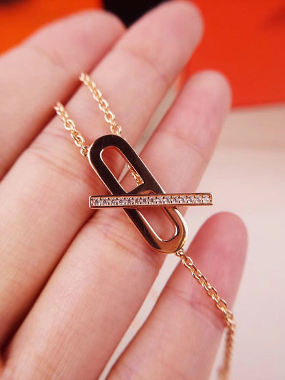 ¡®Lume Jewelry¡¯HM FIRE PIG NOSE NECKLACE TRENDY STREET