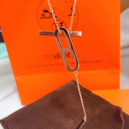 ¡®Lume Jewelry¡¯HM NECKLACE PLATINUM ROSE GOLD DIAMOND