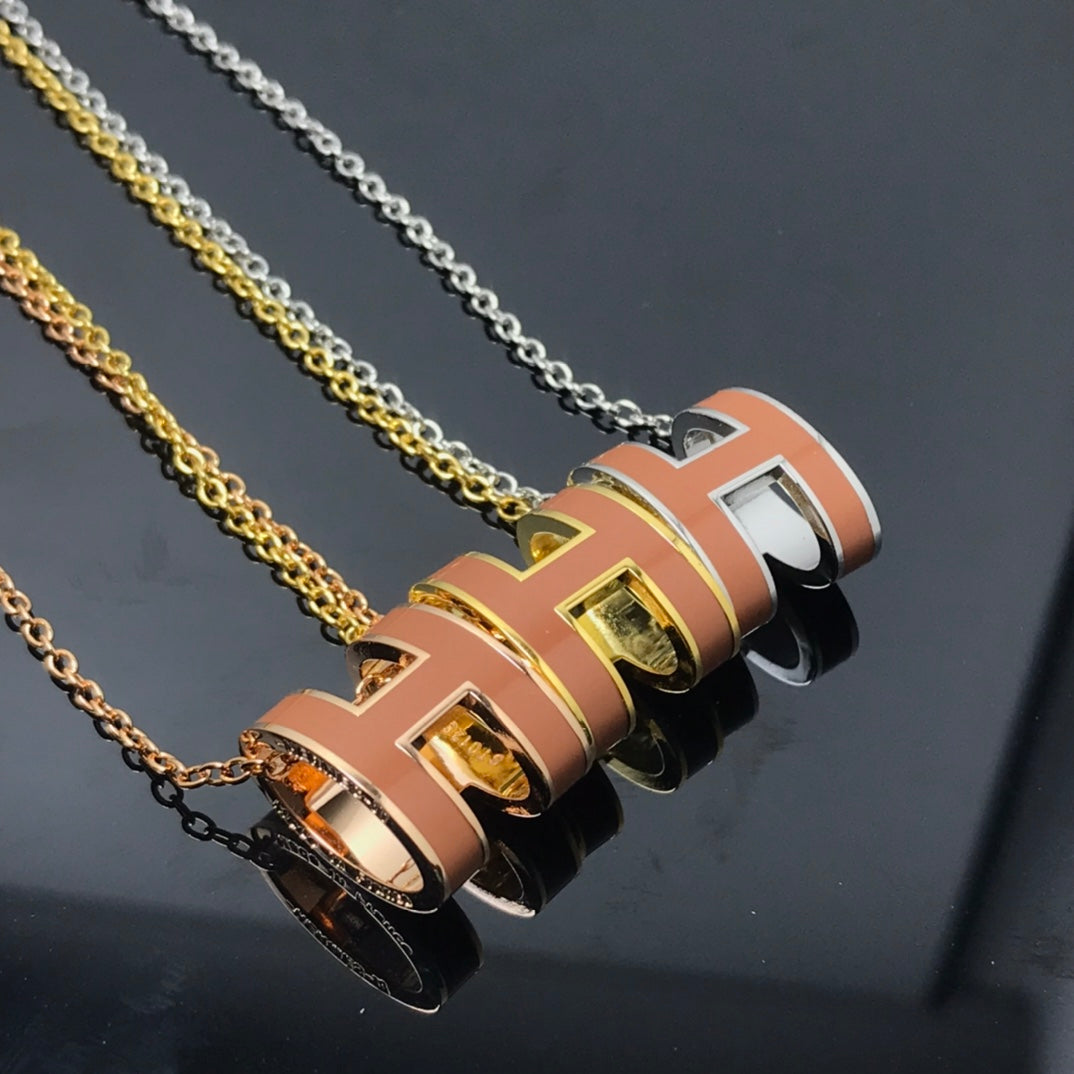 ¡®Lume Jewelry¡¯H NECKLACE BROWN