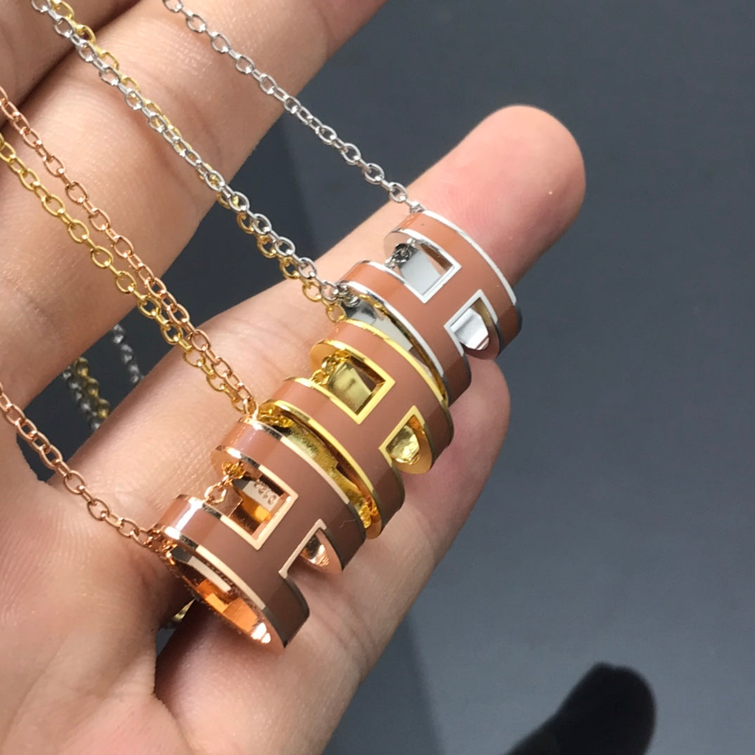 ¡®Lume Jewelry¡¯H NECKLACE BROWN