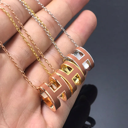 ¡®Lume Jewelry¡¯H NECKLACE BROWN