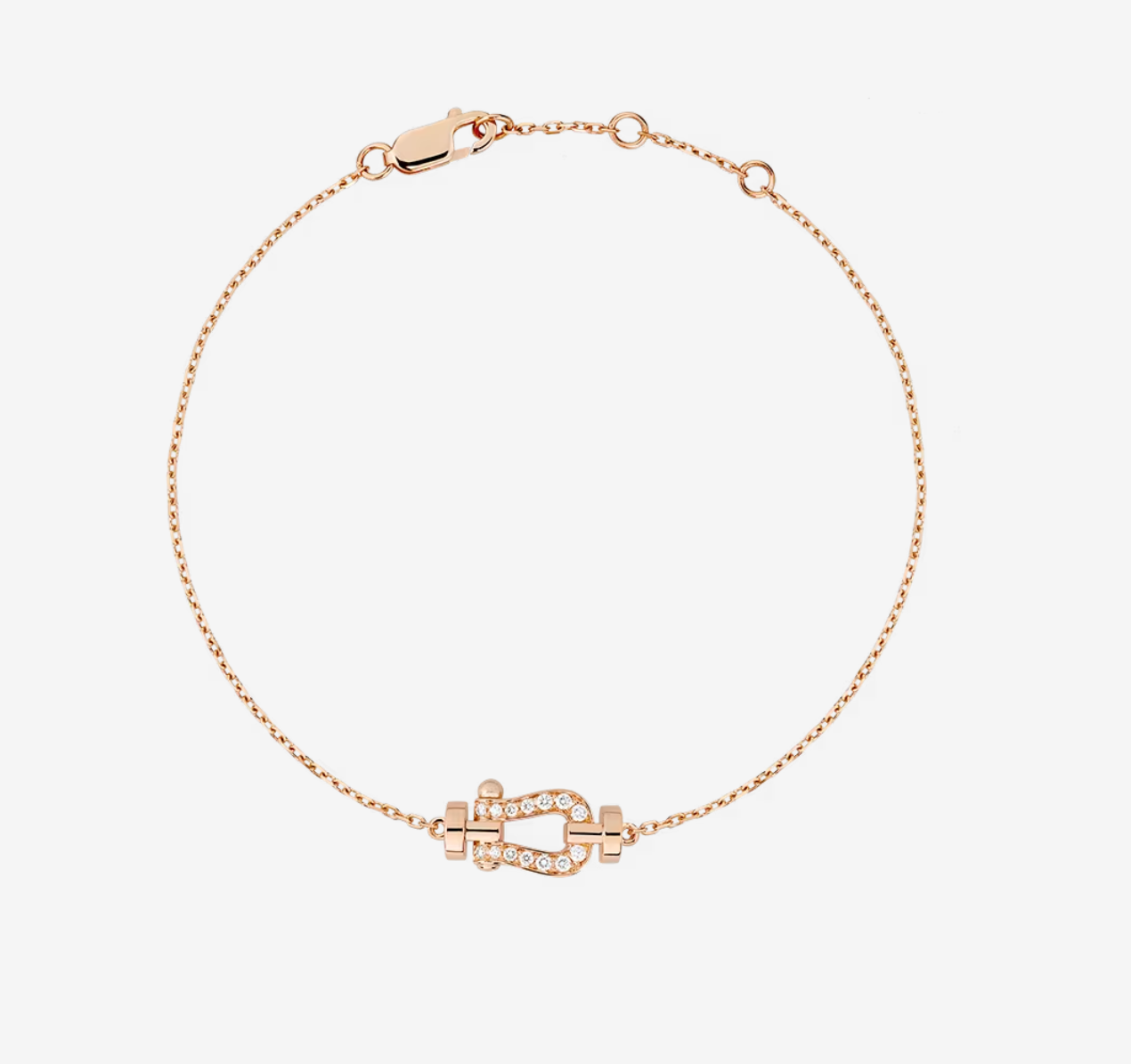 ¡®Lume Jewelry¡¯FORCE 10 FULL DIAMOND BUCKLE CHAIN LINK MINI MODEL