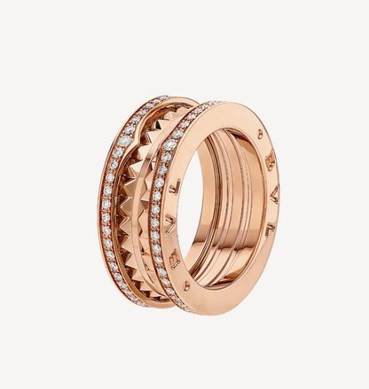 [Lume Jewelry]ZERO 1 ROCK DIAMOND PINK GOLD
