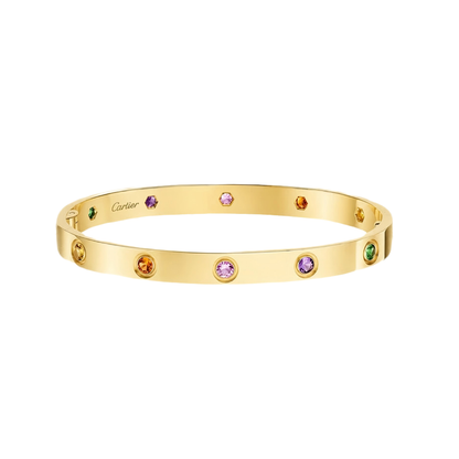 [Lume Jewelry]2026 RAINBOW LOVE BRACELET 6.1MM  10 DIAMONDS