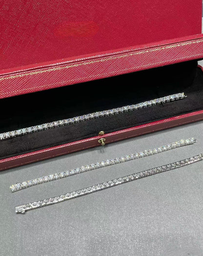 [Lume Jewelry] TENNIS BRACELET WITH FULL DIAMOND SETTING
