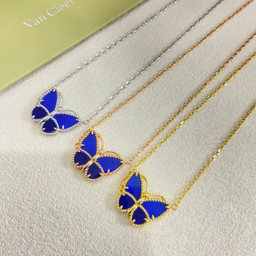 [Lume Jewelry] 2026 NEW LUCKY BUTTERFLY 1 MOTIFS NECKLACE