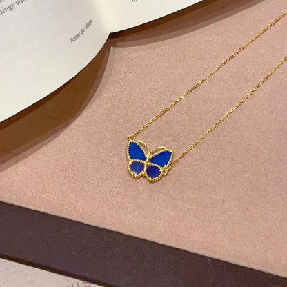[Lume Jewelry] 2026 NEW LUCKY BUTTERFLY 1 MOTIFS NECKLACE