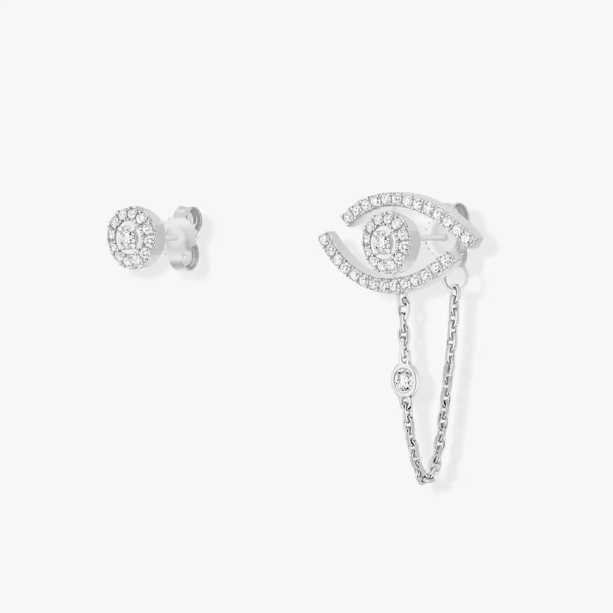 [Lume Jewelry]Lucky Eye Diamond Earrings