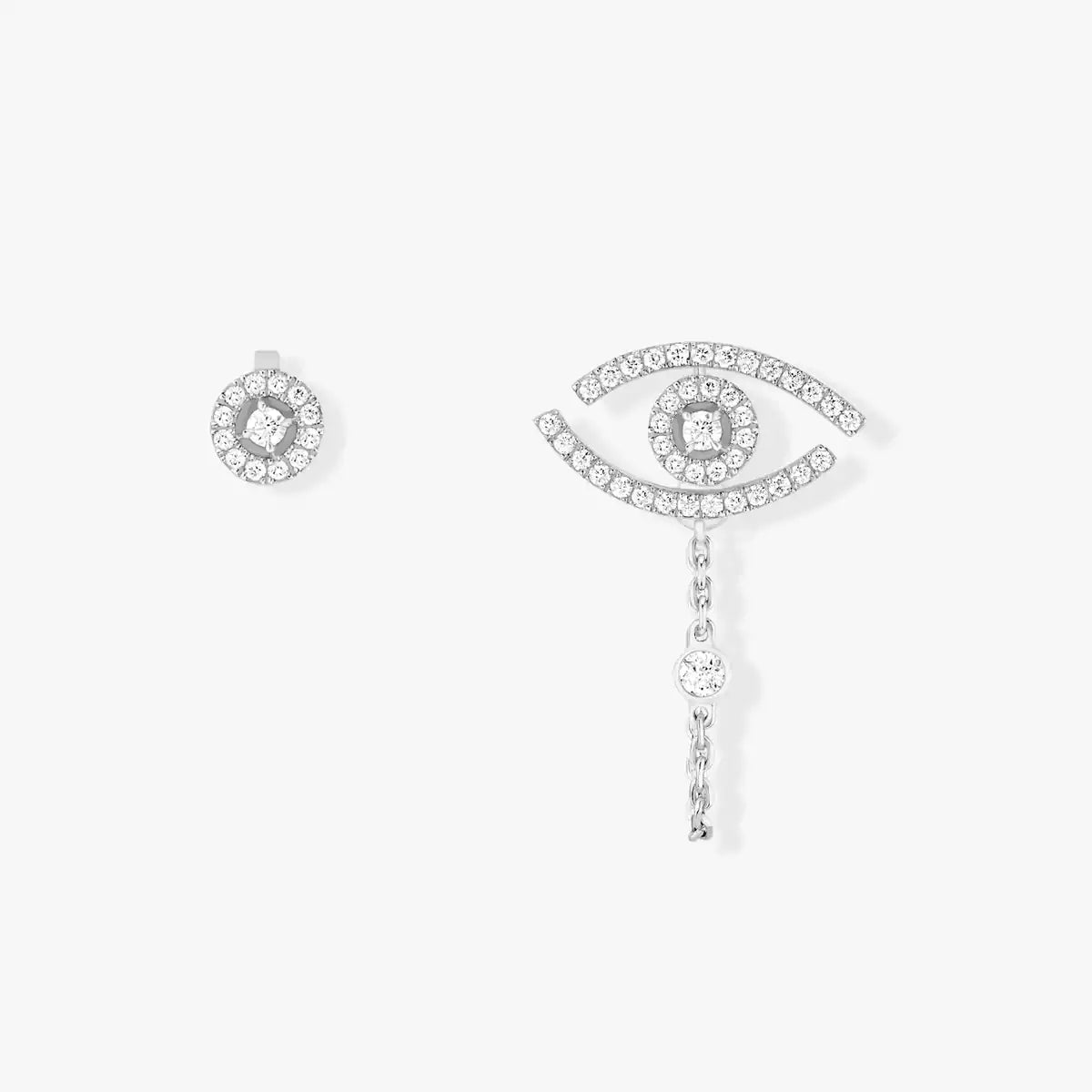 [Lume Jewelry]Lucky Eye Diamond Earrings