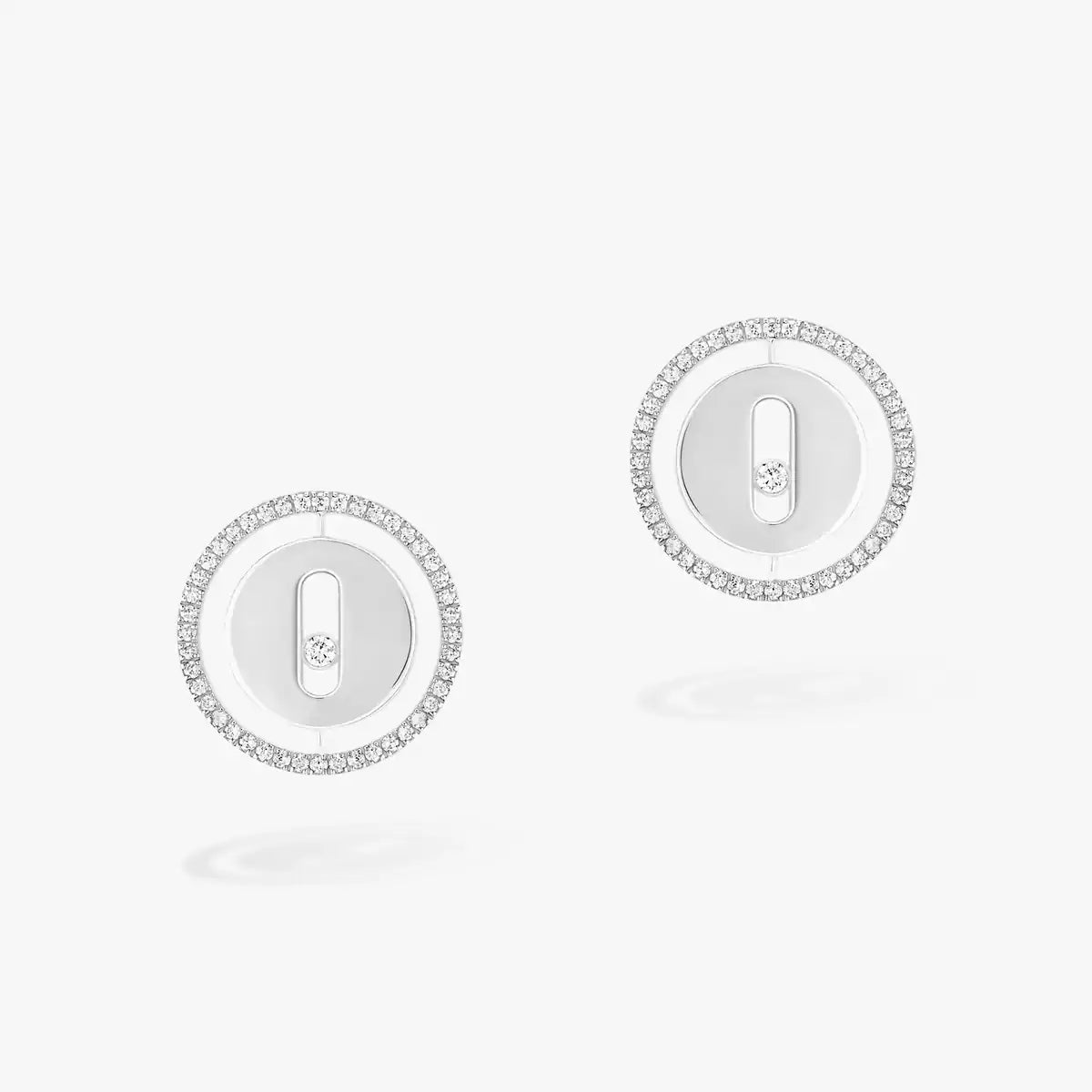[Lume Jewelry]Lucky Move Diamond Earrings