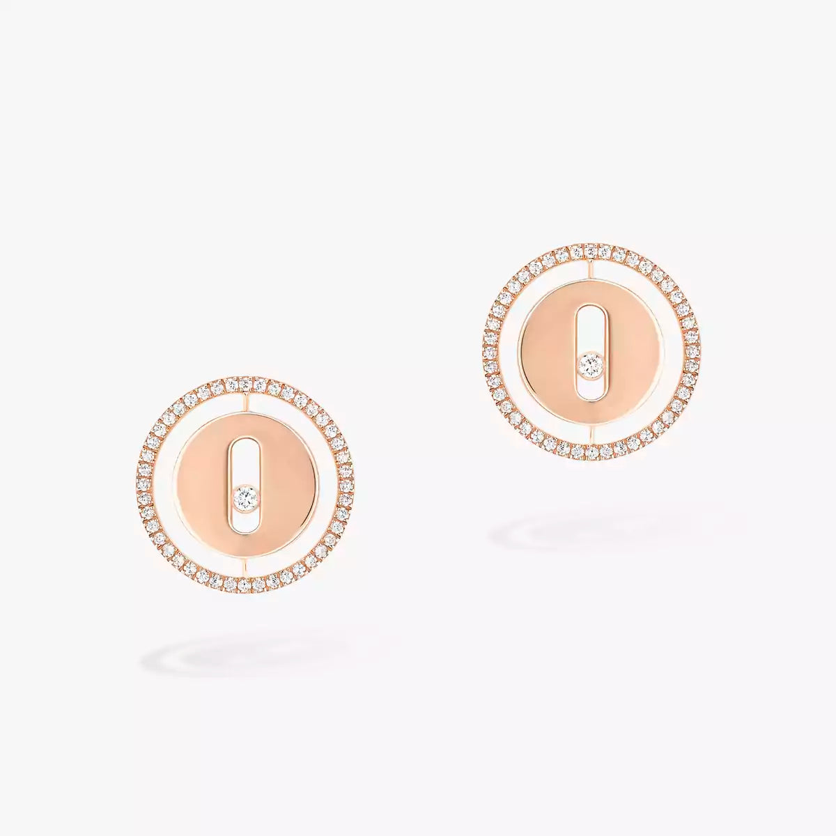 [Lume Jewelry]Lucky Move Diamond Earrings