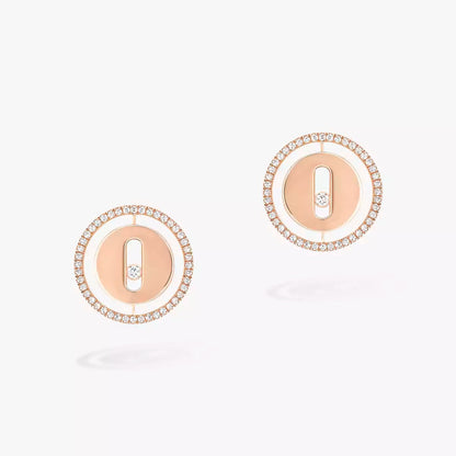 [Lume Jewelry]Lucky Move Diamond Earrings