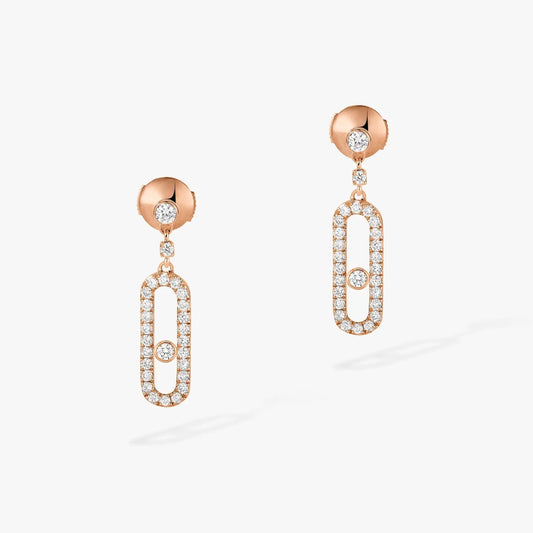 [Lume Jewelry]DORMEUSES MOVE UNO DIAMOND EARRINGS