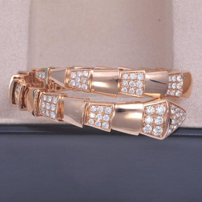 [Lume Jewelry]SERPENTI BRACELET PINK GOLD DIAMOND