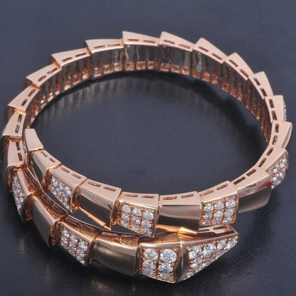 [Lume Jewelry]SERPENTI BRACELET PINK GOLD DIAMOND