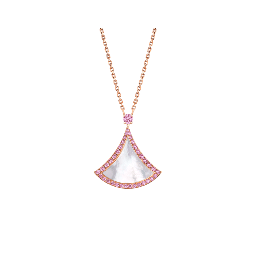 [Lume Jewelry]DREAM NECKLACE MOP DIAMOND PINK