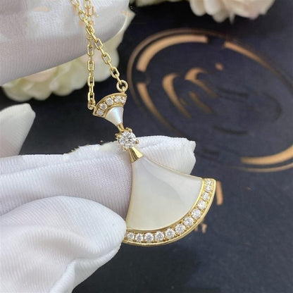 [Lume Jewelry]DREAM NECKLACE MOP GOLD DIAMOND