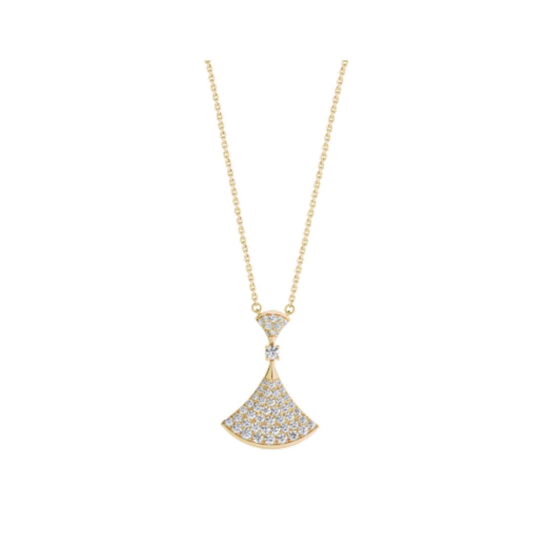 [Lume Jewelry]DREAM NECKLACE GOLD FULL DIAMOND
