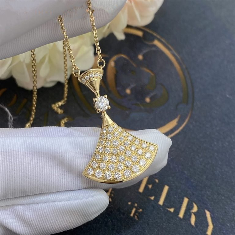[Lume Jewelry]DREAM NECKLACE GOLD FULL DIAMOND