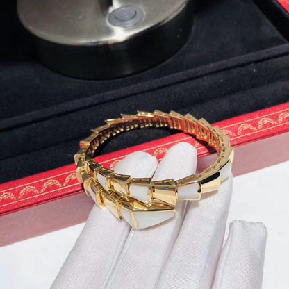 [Lume Jewelry]SERPENTI BRACELET MOP GOLD