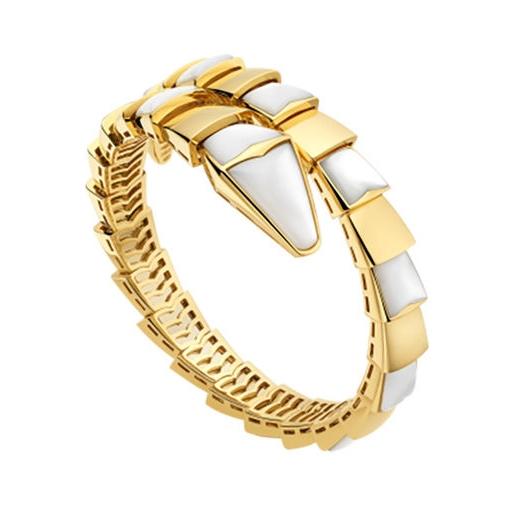 [Lume Jewelry]SERPENTI BRACELET MOP GOLD