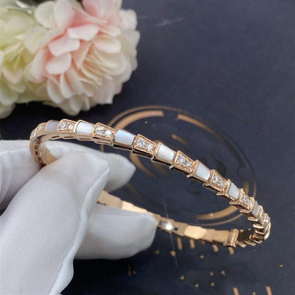 [Lume Jewelry]SERPENTI BRACELET PINK GOLD MOP DIAMOND