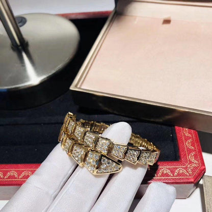 [Lume Jewelry]SERPENTI BRACELET 8MM GOLD DIAMOND