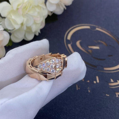 [Lume Jewelry]SERPENTI RING PINK GOLD DIAMOND